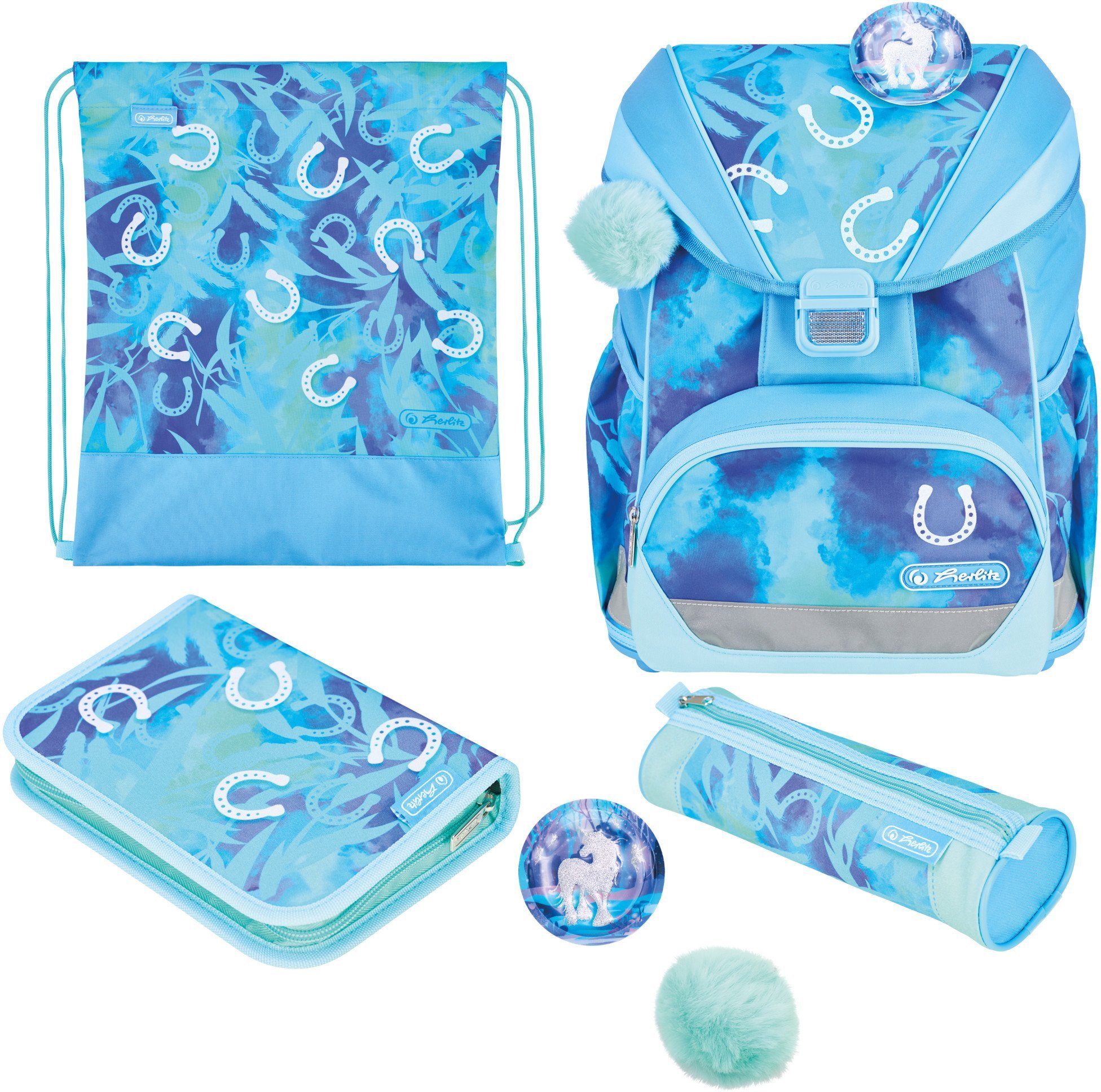 Herlitz Schulranzen UltraLight XL Plus Lucky Horse