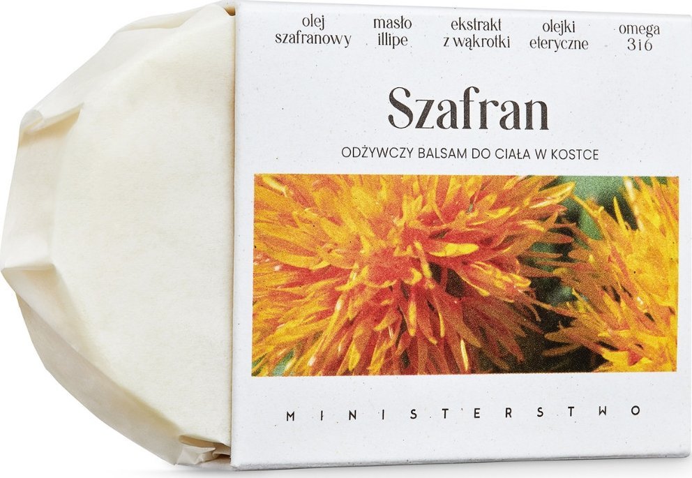 Ministerstwo Dobrego Mydła Ministerstwo Dobrego Mydła Balsam w kostce Szafran 75 g