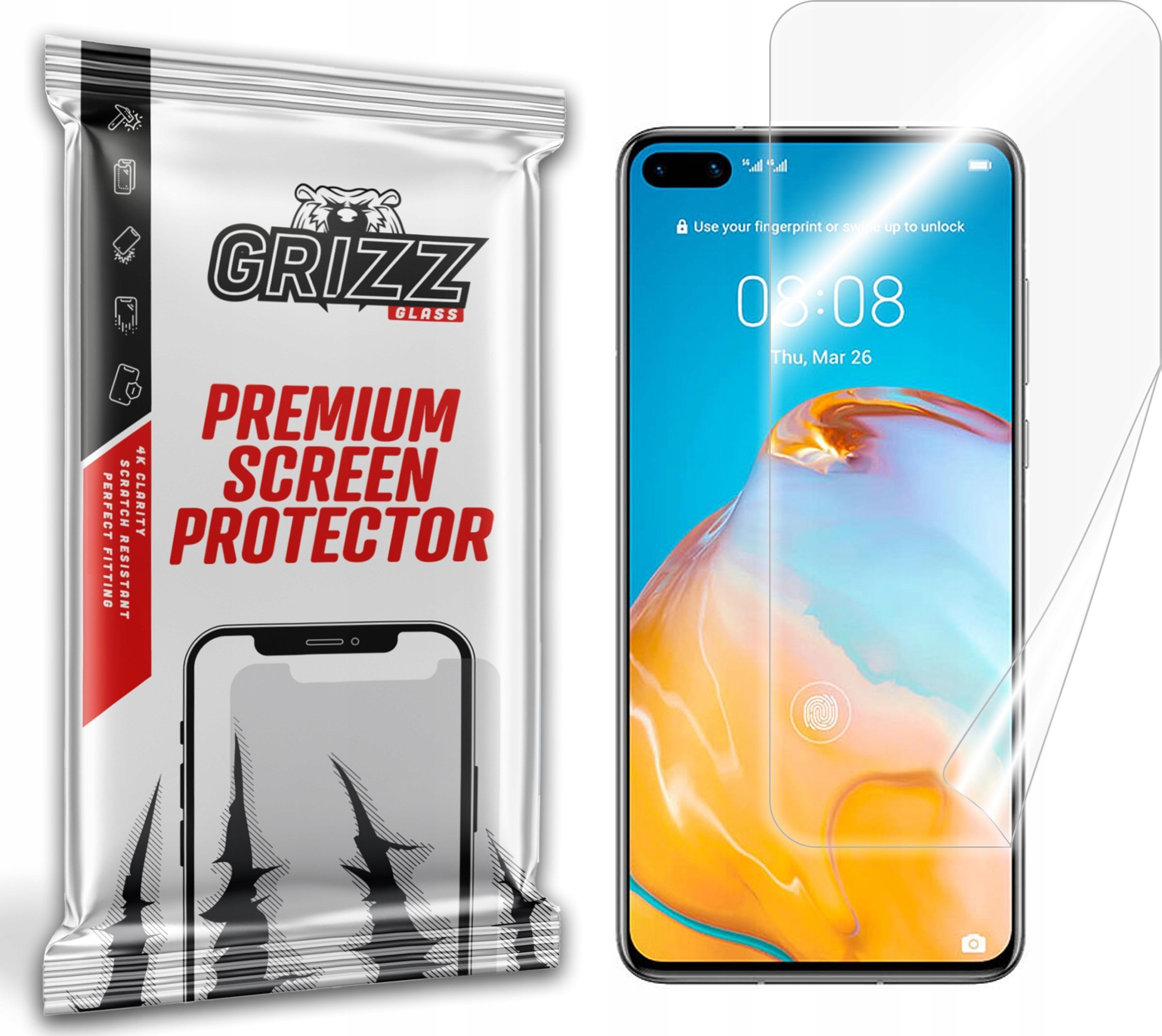 GrizzGlass Folia ceramiczna Grizz CeramicFilm Huawei P40