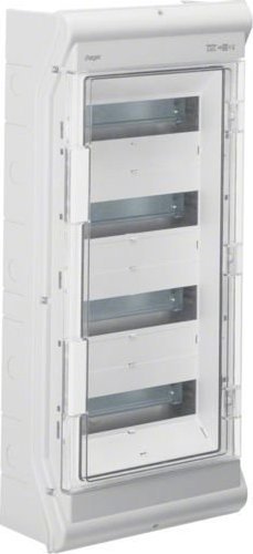 Hager Rozdzielnica natynkowa VE412PN 4x12 IP65