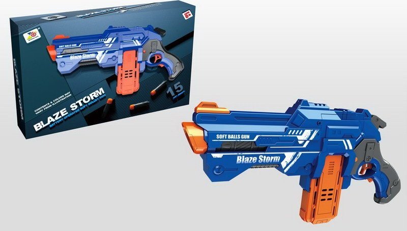 1DEA.me Blaze Storm Pistolet Szary