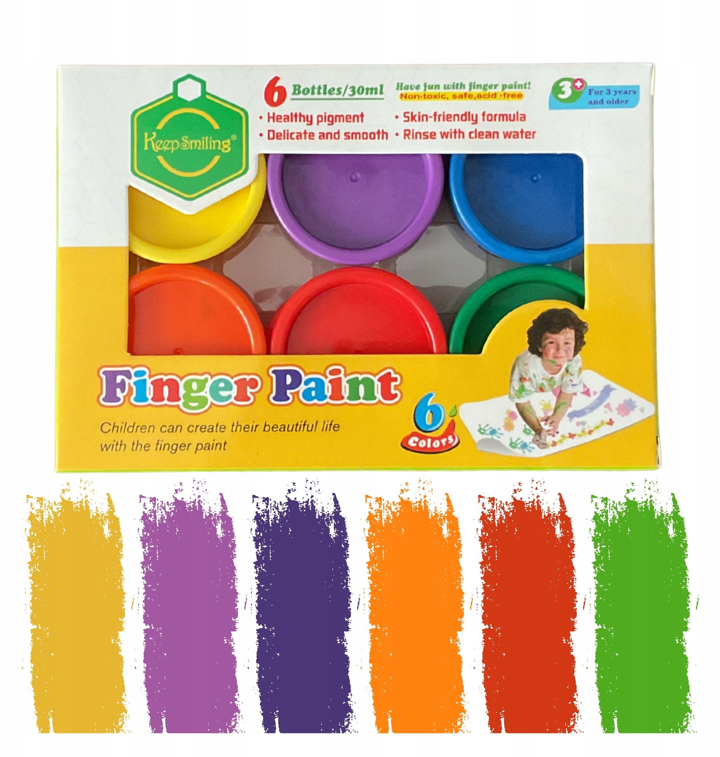 Farby do malowania palcami
