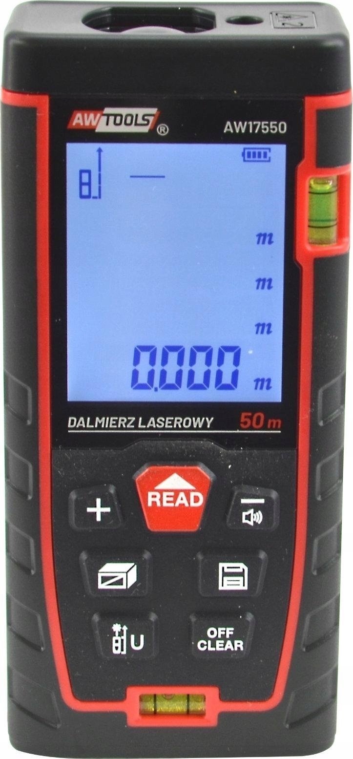 Dalmierz laserowy AWTools AWTOOLS DALMIERZ LASEROWY 50m