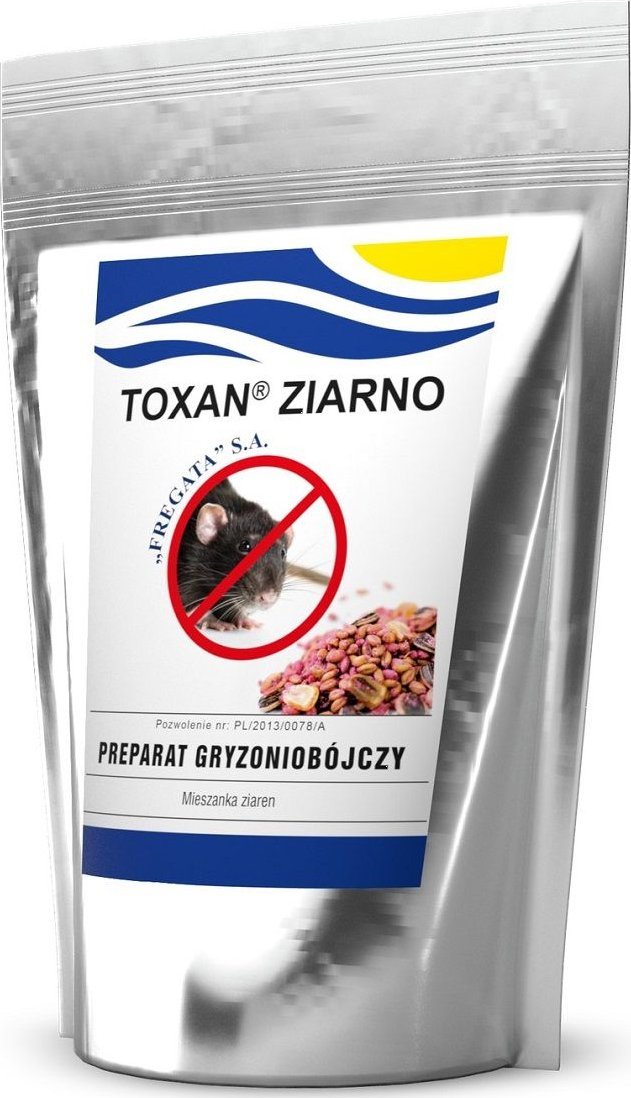 Fregata Trutka ziarno na myszy i szczury Toxan 1kg