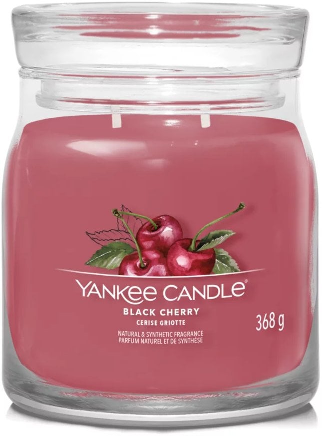 YANKEE CANDLE_Świeca zapachowa Black Cherry 368g