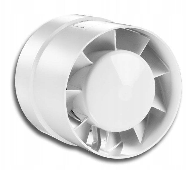 Wentylator kanałowy fi125 230V 16W 185m3/h 38dB standard INTRO D125K