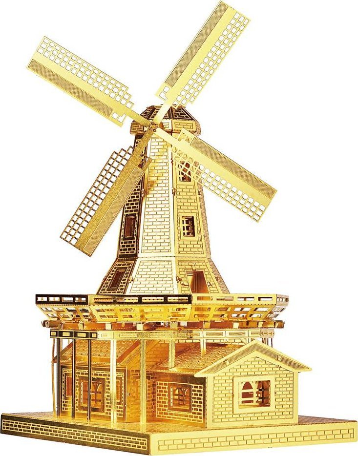 Piececool Piececool Puzzle Metalowe Model 3D - Holenderski Wiatrak