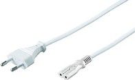 Kabel zasilający MicroConnect C7, 3m, biały (PE030730W)