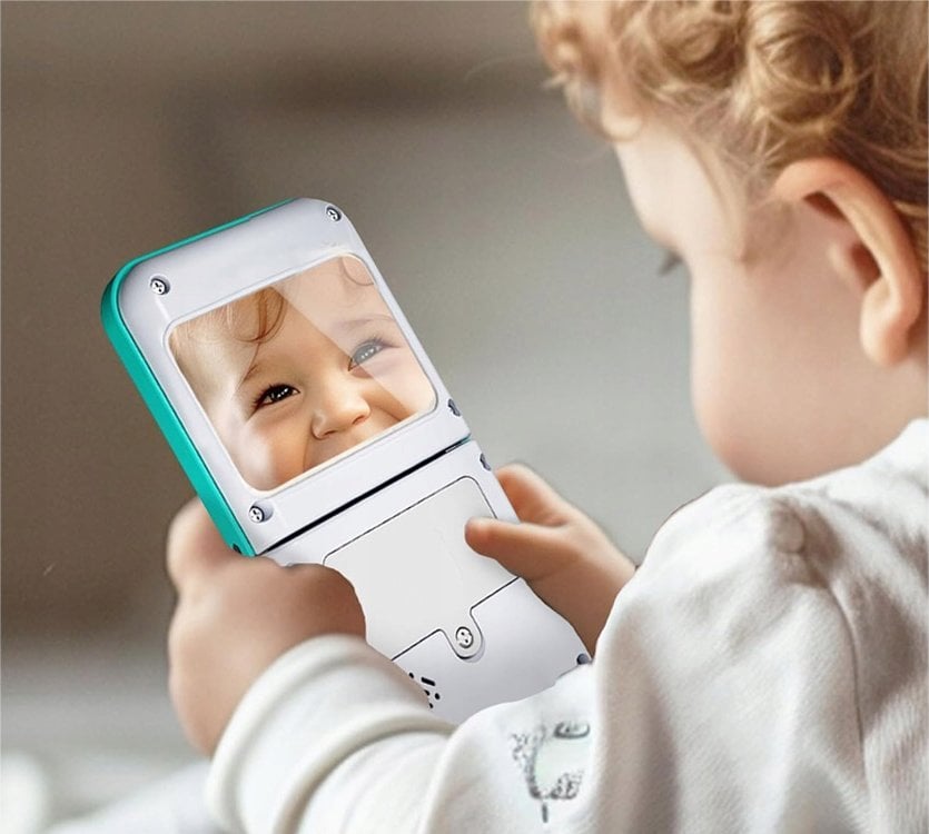 Interaktywny muzyczny Telefon Smartfon składany dla dziecka ZA5424