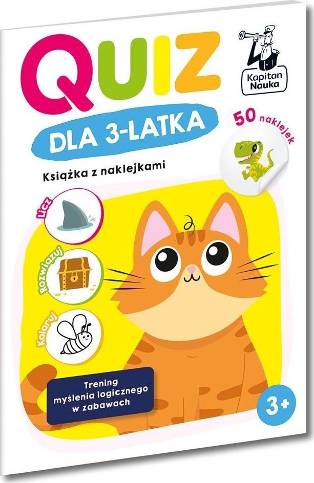 Kapitan Nauka. Quiz dla 3-latka