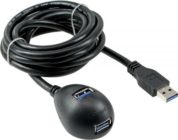 HUB USB InLine 2x USB-A 3.2 Gen1 (35653)