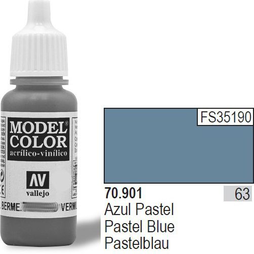 Vallejo Farba Nr63 Pastelowo niebieski Matt - (70901)