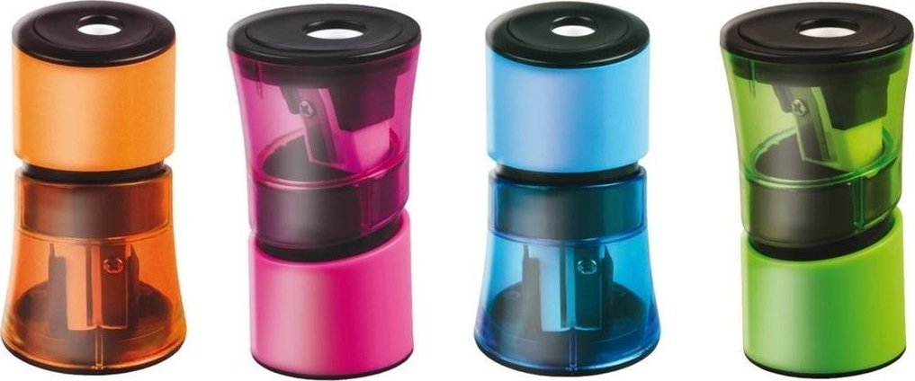 Tetis Temperówka podwójna MIX (12szt.) KV400-M