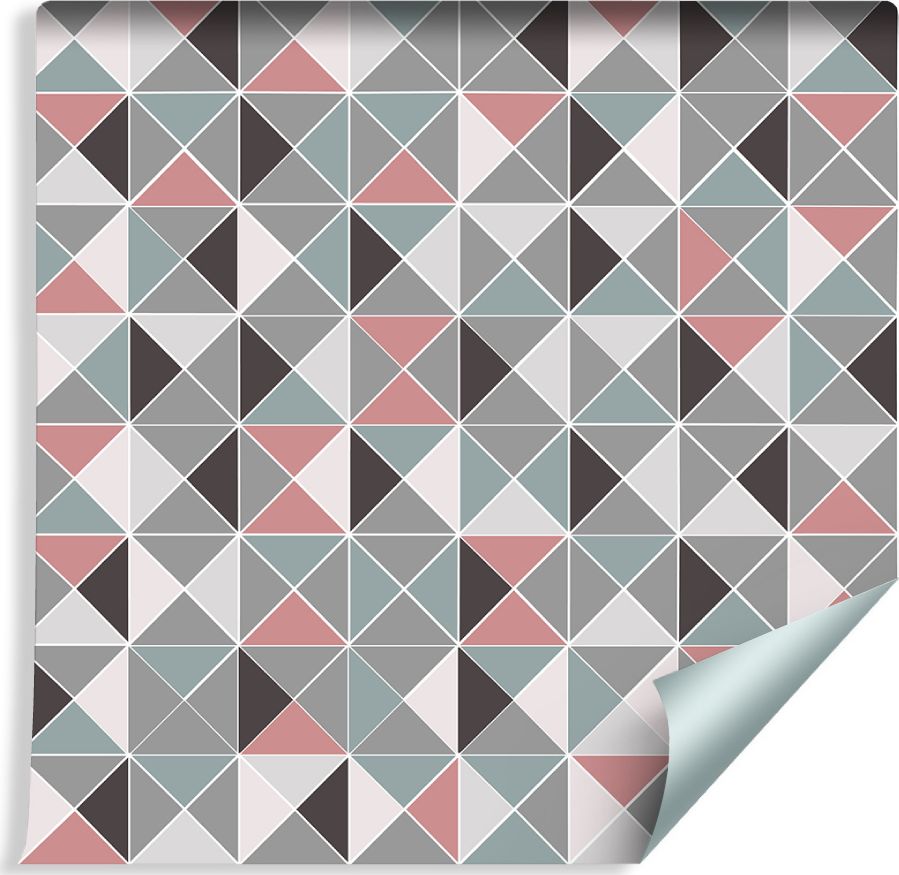 Muralo Tapeta GEOMETRYCZNA - Kolorowe Romby