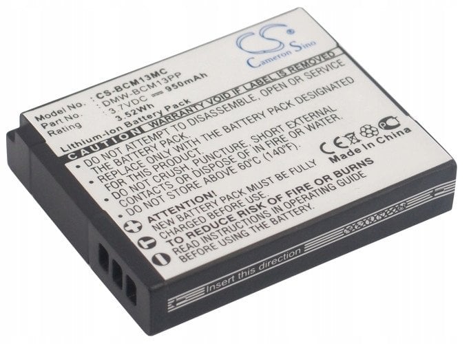 Akumulator Bateria Typ Dmw-bcm13 Dmw-bcm13e Dmw-bcm13pp Do Panasonic Lumix / Cs-bcm13mc