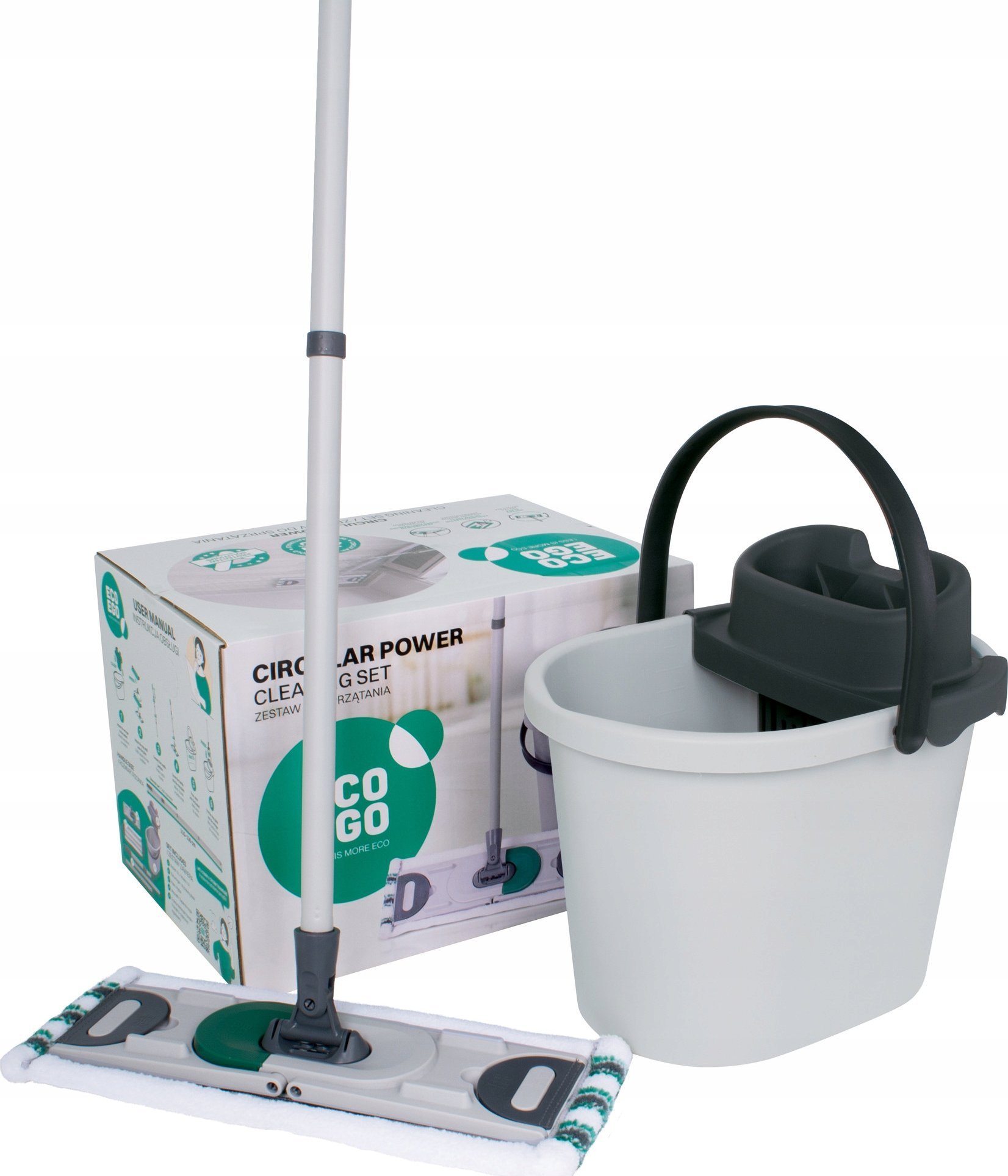 York - Zestaw do sprzątania CIRCULAR POWER linia Eco* Ego
