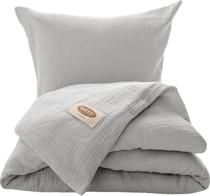 Multitex Pościel 160 x 200 3cz Bawełniana Muślinowa 42