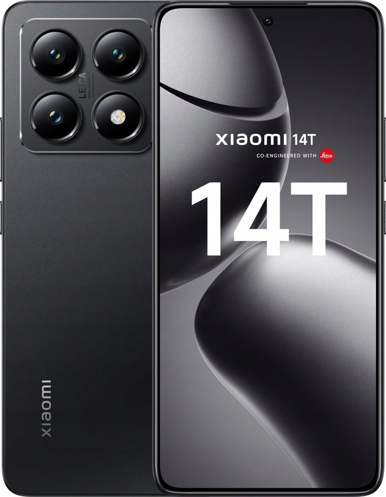 Smartfon Xiaomi 14T 5G 12/256GB Czarny (58949)