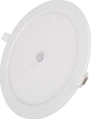 Aigostar Panel Podtynkowy okrągła lampa LED E6 z czujnikiem ruchu 24W zimny Podtynkowa okrągła lampa LED E6 z czujnikiem 24W biała