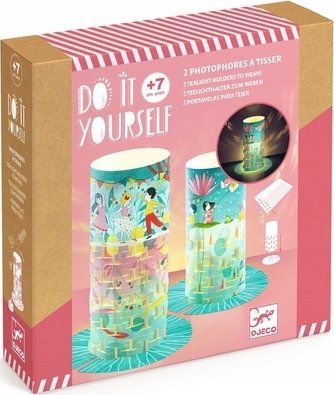 Djeco Djeco Pasidaryk pats - Popieriniai žibintai - Jonvabalių šokis