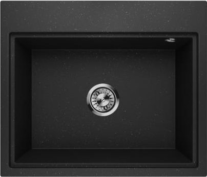 Zlewozmywak Lavello ZLEWOZMYWAK GRANITOWY LAVELLO COMFORT 0.0 L CZARNY POZŁACANY