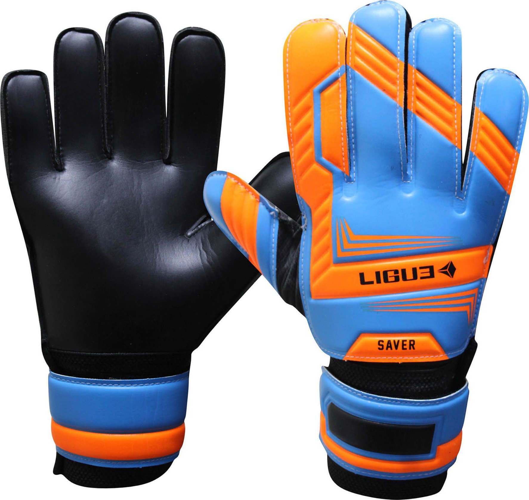 Ligue Rękawice bramkarskie Ligue Saver black-orange-blue 8