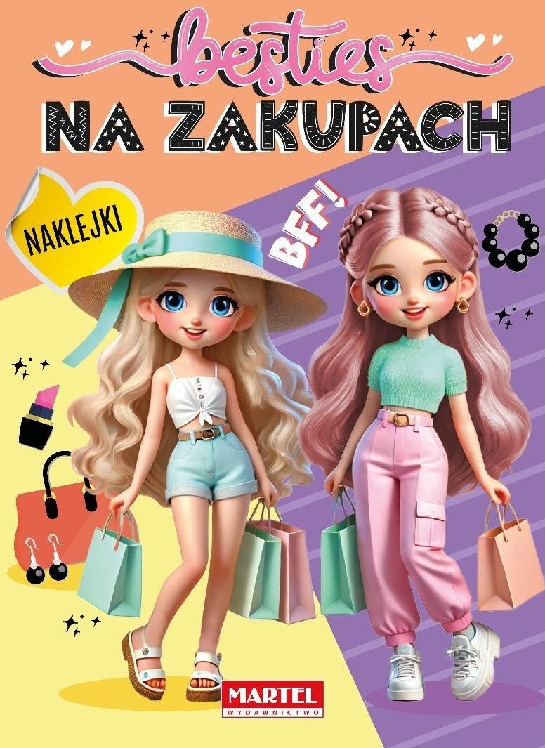 Besties. Na zakupach z naklejkami