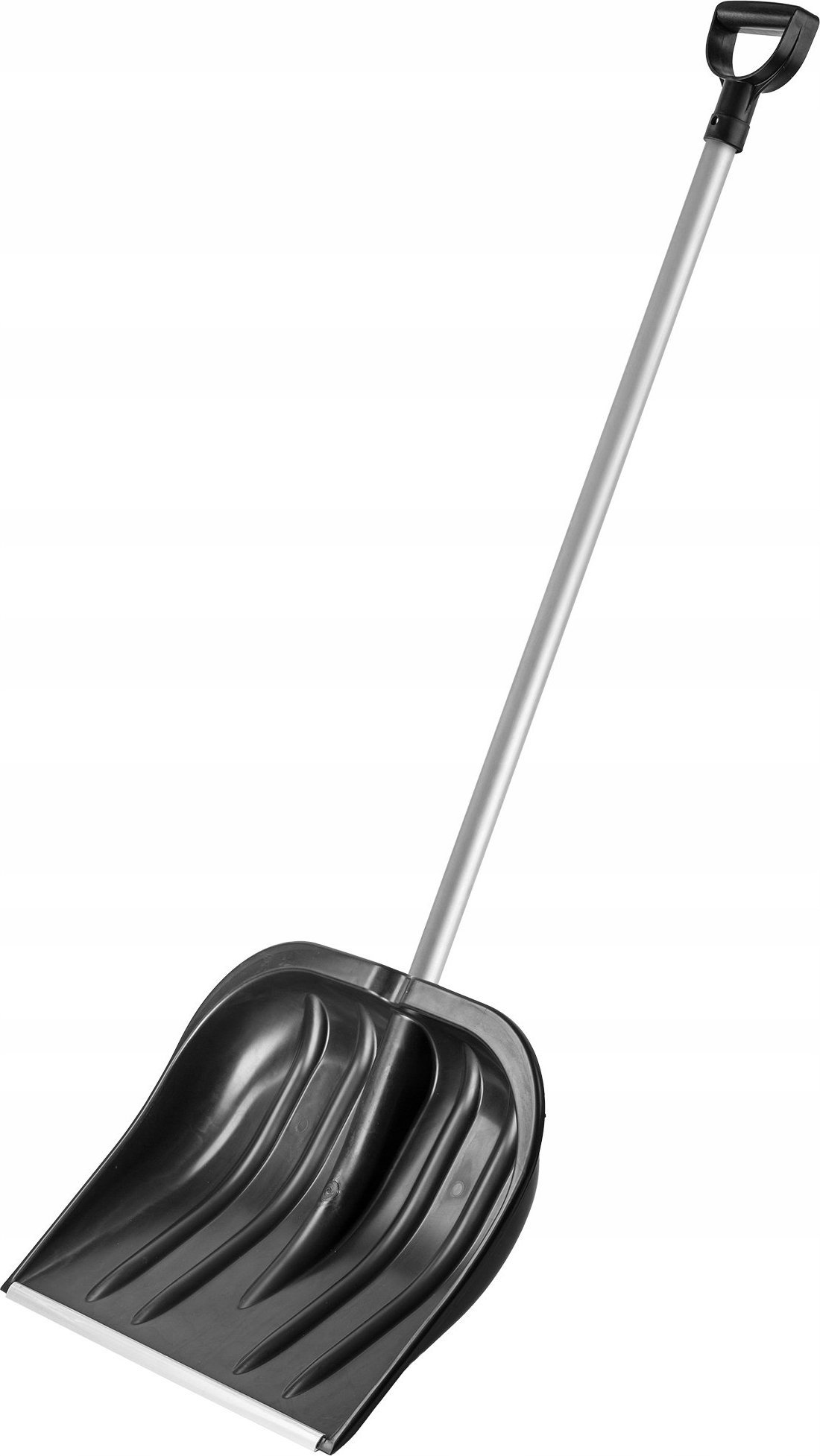 Kadax Łopata Szufla Do Śniegu Aluminiowy Trzon Czarna