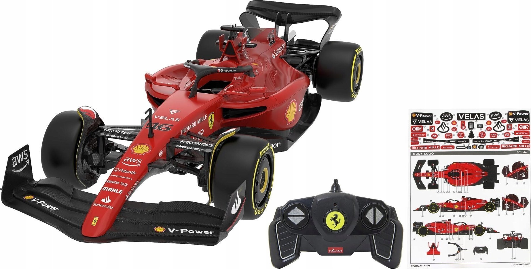 Jamara Jamara McLaren Ferrari F1-75 1:18 2,4GHz rot