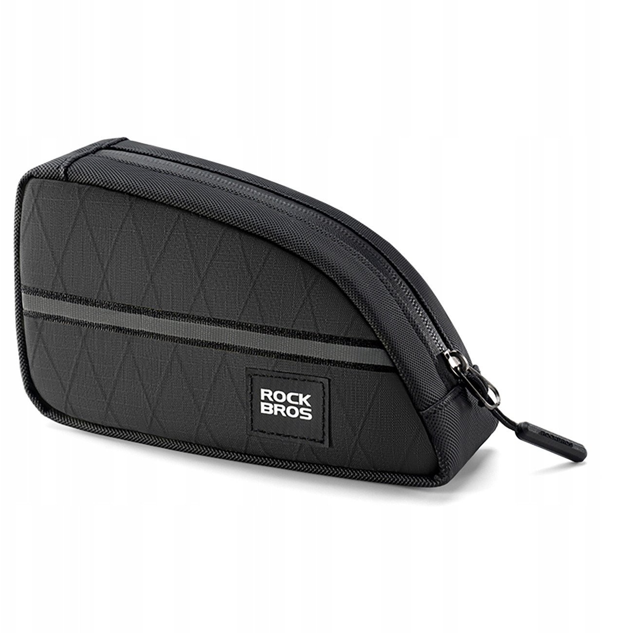 Torba trójkątna Rockbros na ramę rowerową 0,8l - czarna