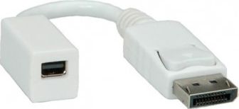 Adapter USB Roline ROLINE Adapter DisplayPort DP M - Mini DP F