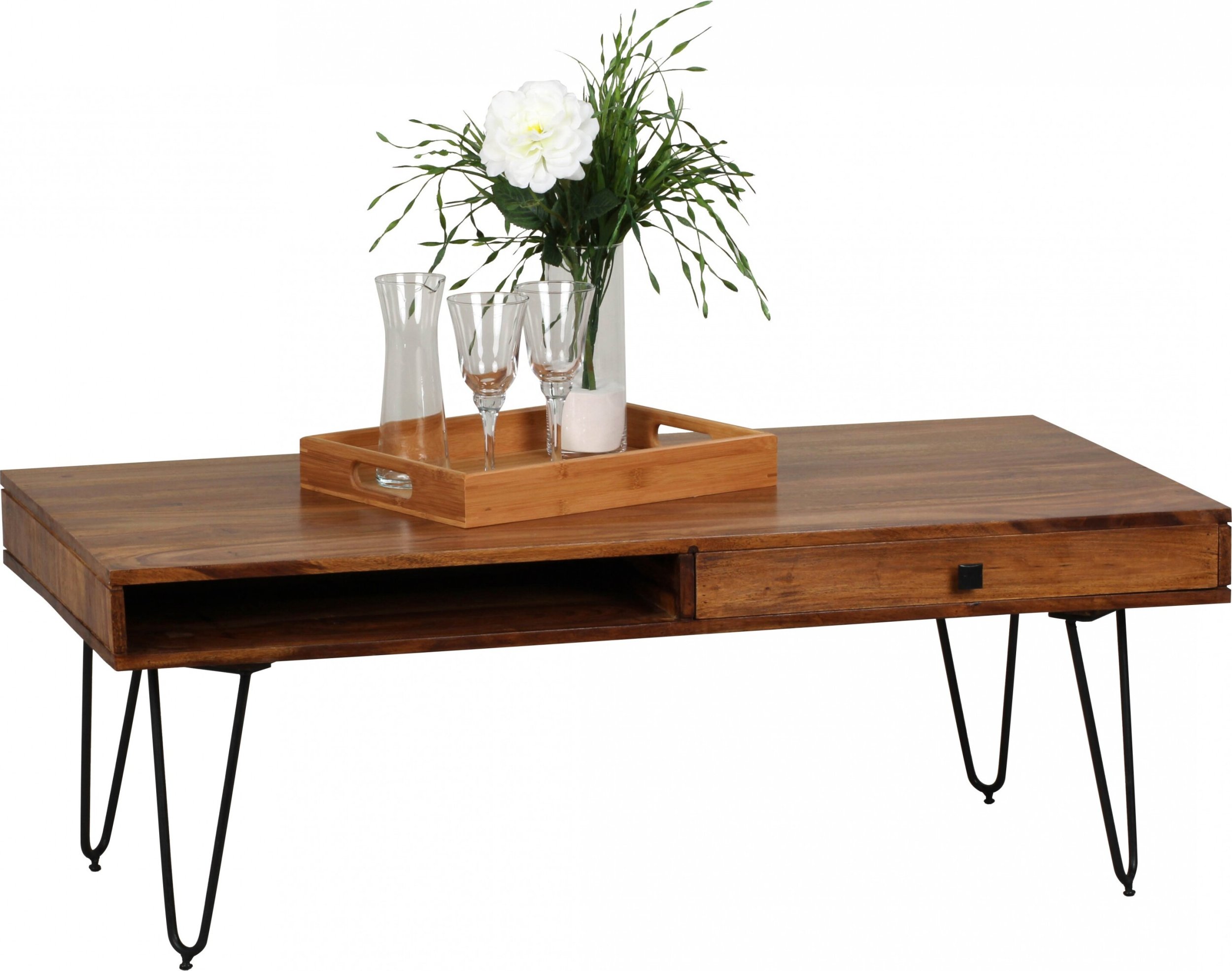 Kavos staliukas Bagli, rudas