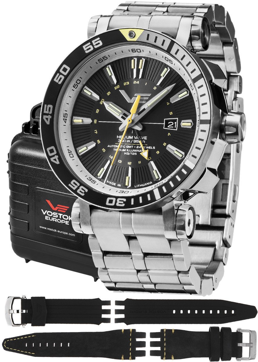 Zegarek męski Vostok Europe NH34-575A718B srebrny