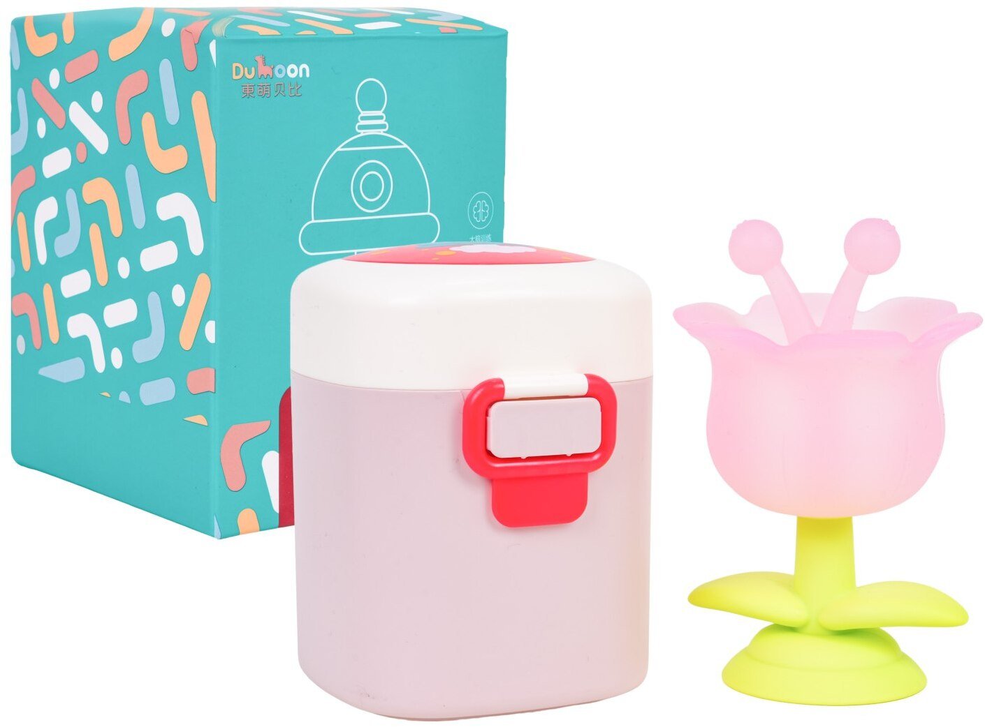 Gryzak Kwiatek Różowy + Opakowanie