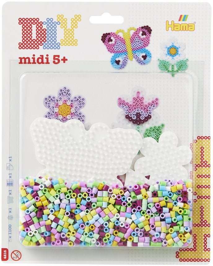 Revell Hama midi opakowanie blisterowe motyl & kwiat