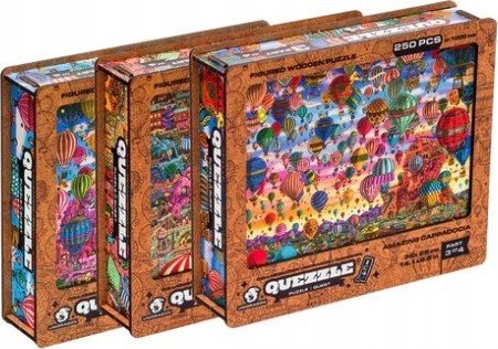 Puzzle drewniane QUEZZLE Niesamowita Kapadocja część 2-4