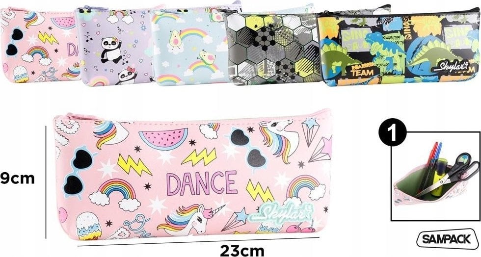 Piórnik Main Paper Piórnik saszetka SAMPACK PA296-01 mix cena za 1 szt