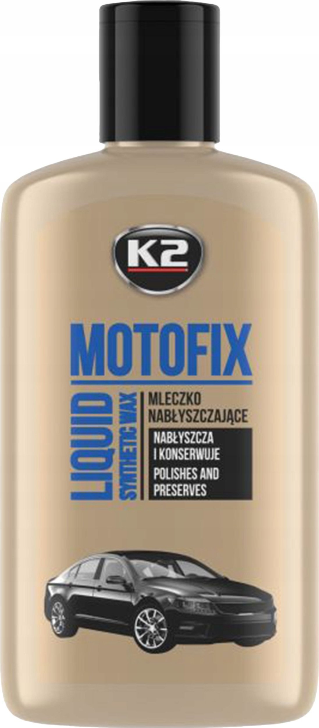 K2 K2 MLECZKO NABŁYSZCZAJĄCE DO LAKIERU MOTOFIX 250ML