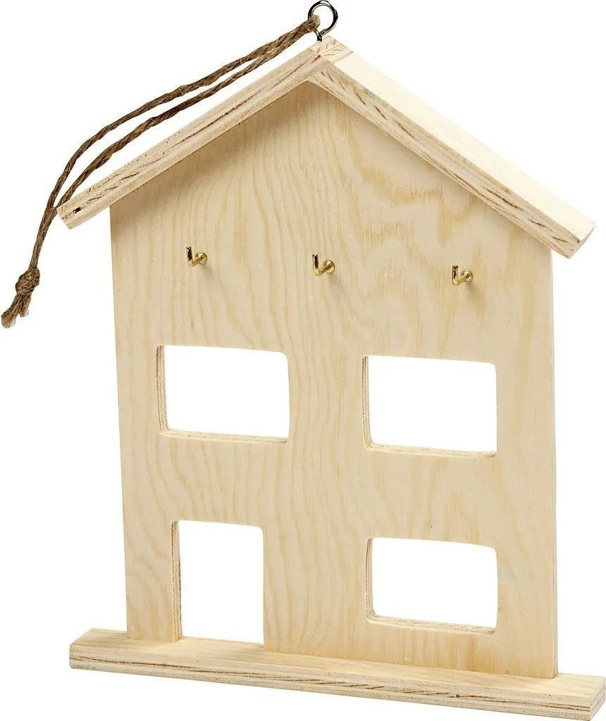 Domek na klucze 20x17x2 cm