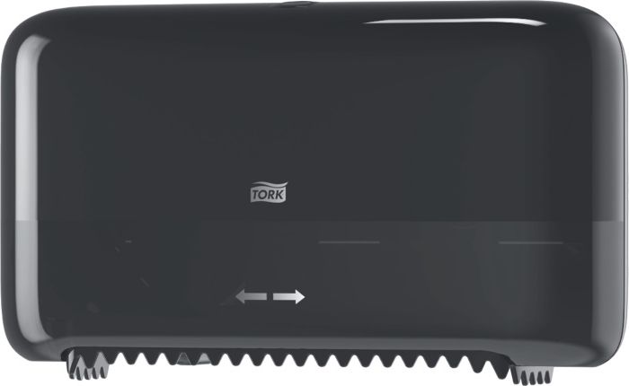 Tork Tork Dozownik do papieru toaletowego bez gilzy, T7 Czarny