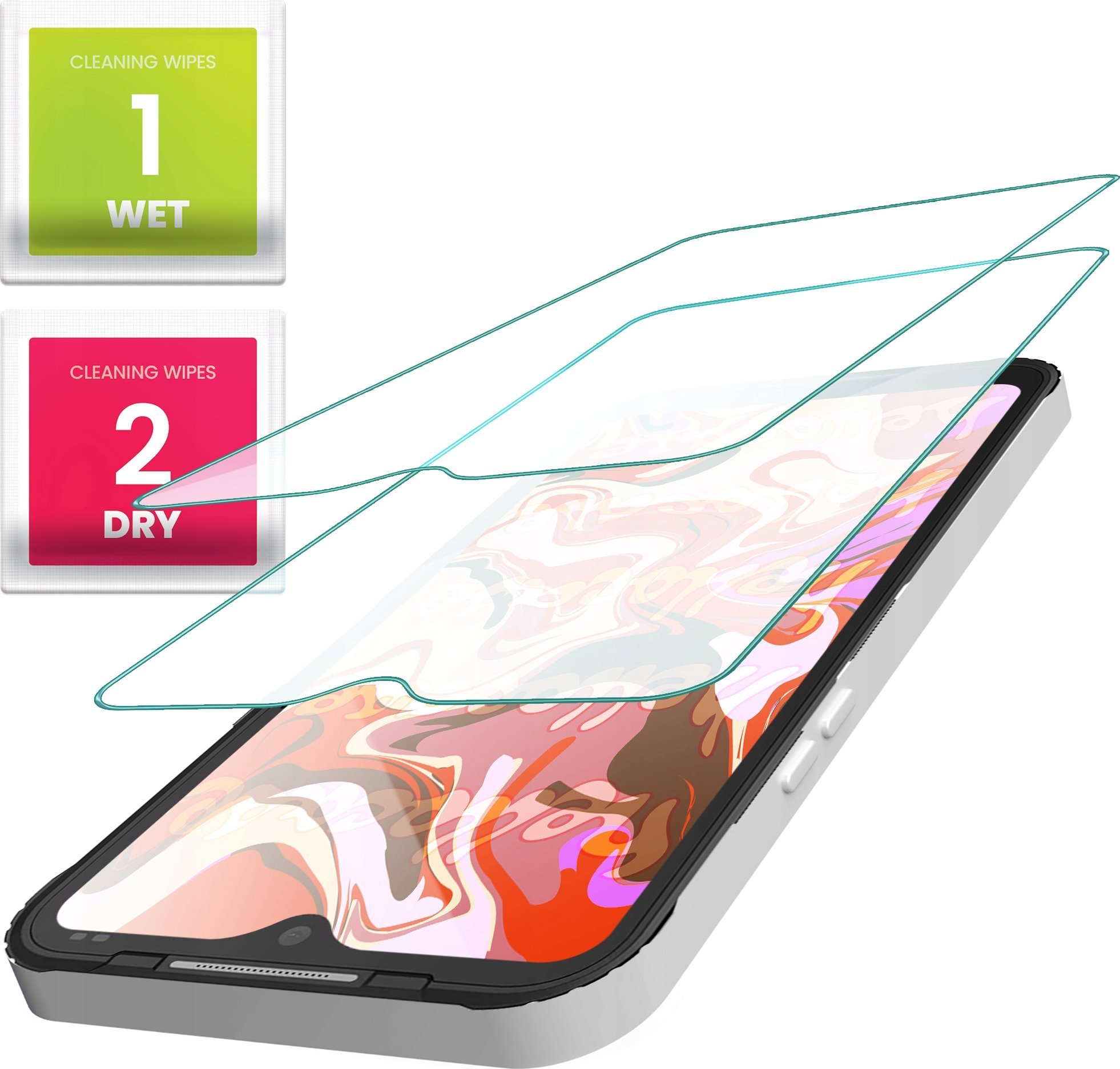 Hello Case 2-PAK Szkło Hartowane do Hammer Blade 3 (szybka 9H, płaskie 2.5D, ochronne)