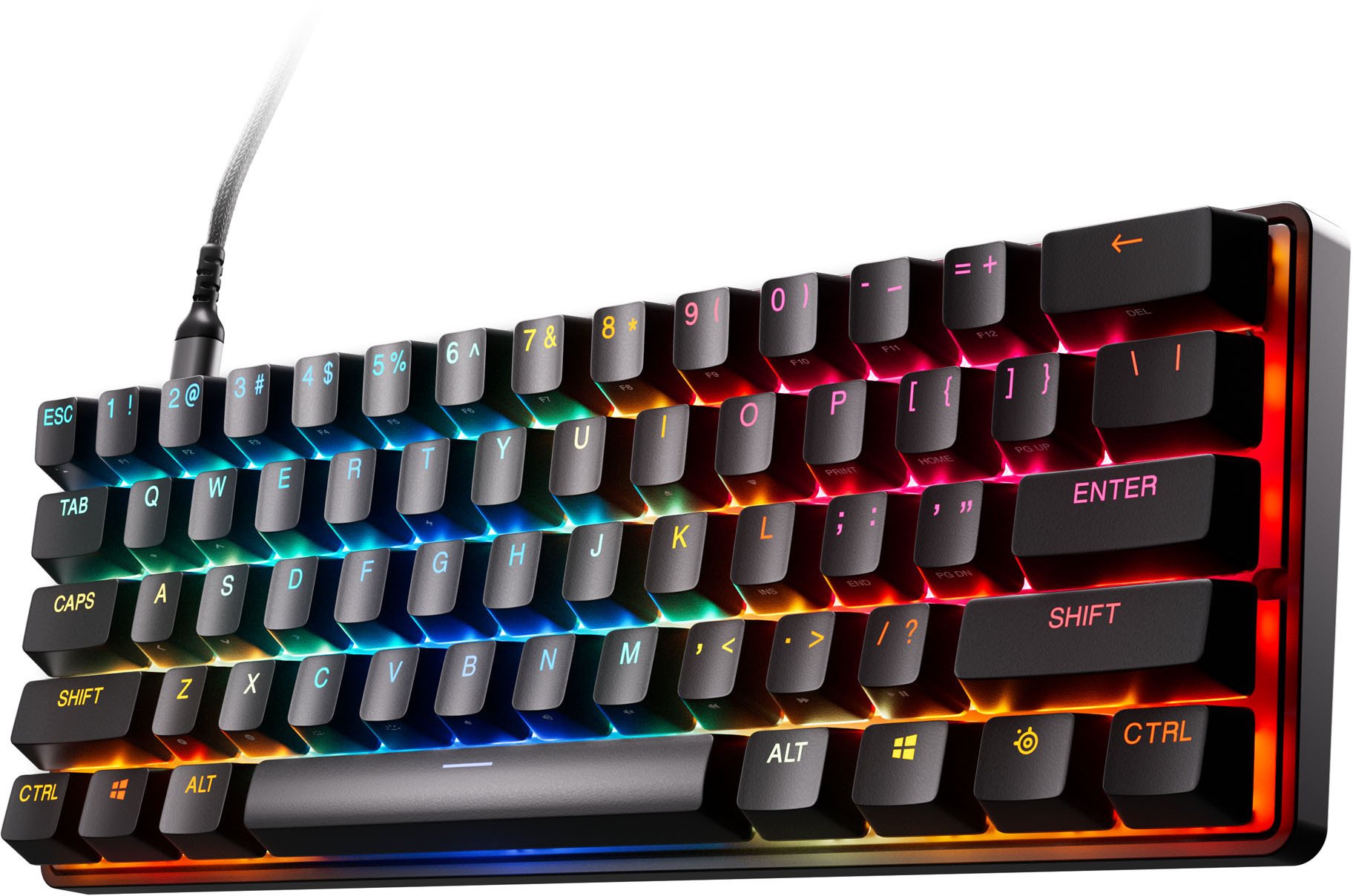SteelSeries Apex Pro Mini Gen 3 Gaming-Tastatur, OmniPoint 3.0 Switches, RGB - ISO (DE)