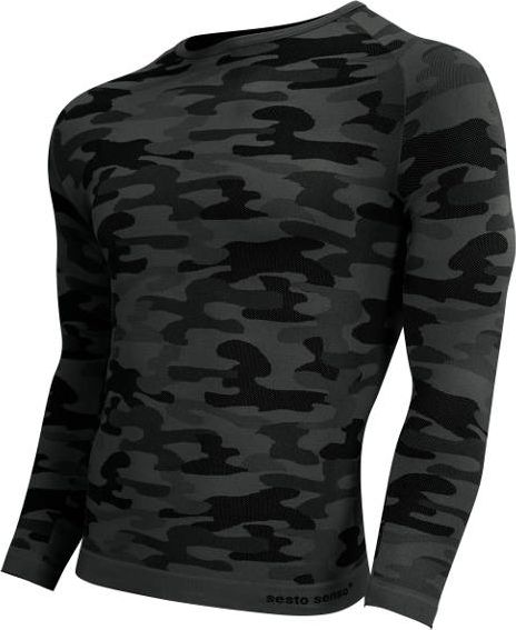 Sesto Senso Koszulka termoaktywna Sesto Senso Militaria Grafit 2019