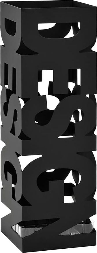 Elior Czarny designerski stojak na parasole - Nauro 4S