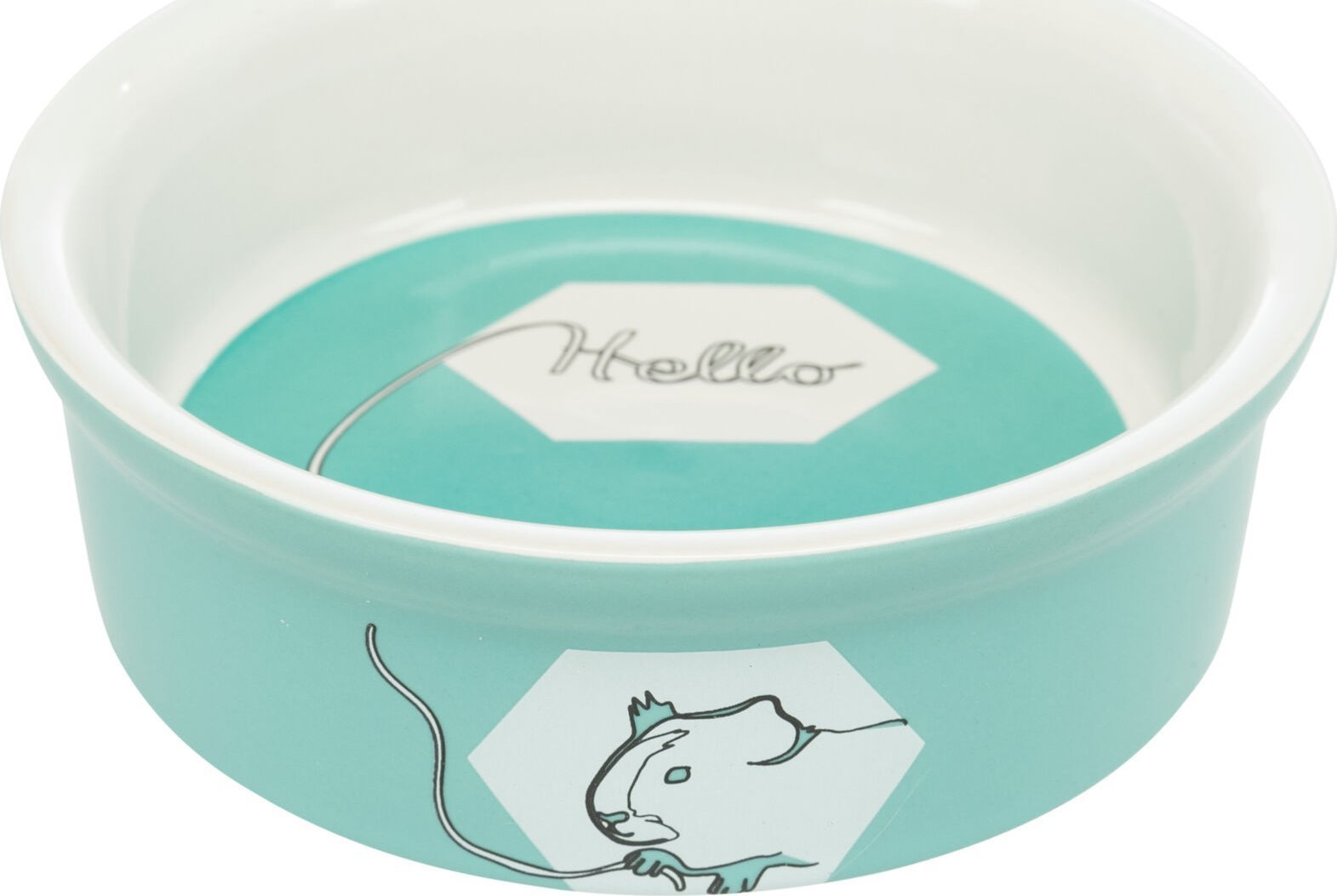 Trixie Miska, dla kawii domowej, ceramiczna, 240 ml/? 11 cm, z nadrukiem