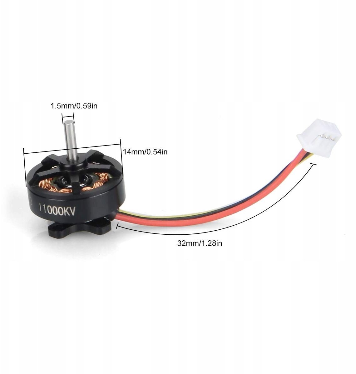 BetaFPV 1103W 11000KV_2S Brushless Motor for Drone 1 Piece