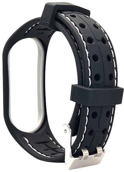 Beline pasek Mi Band 7 Smartczarno-biały black/white