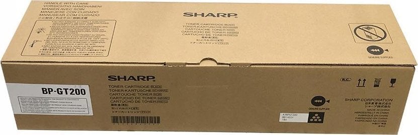Toner Sharp Sharp oryginalny toner BPGT200, black, 20000s, Sharp Sharp BP-20M22, BP-20M24, BP-20M31, O