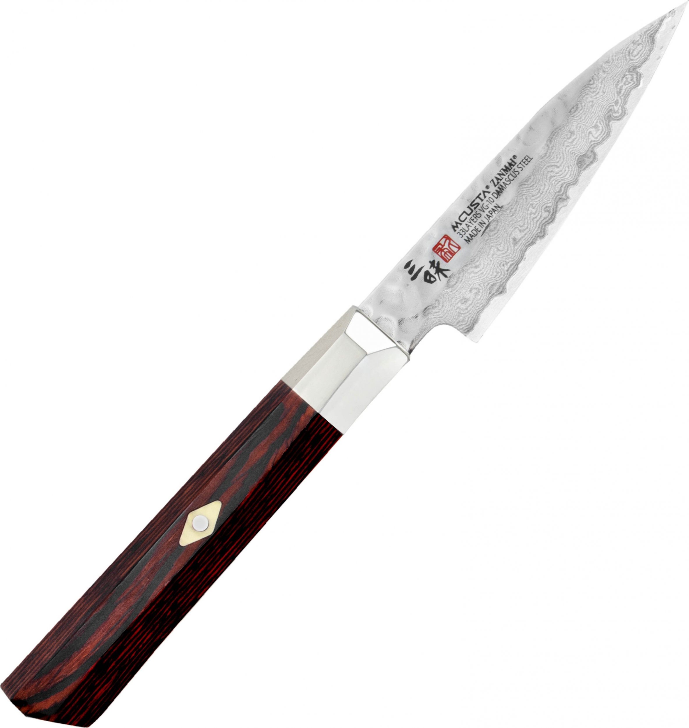 Mcusta Mcusta Zanmai VG-10 Supreme Hammered Nóż do obierania 9cm