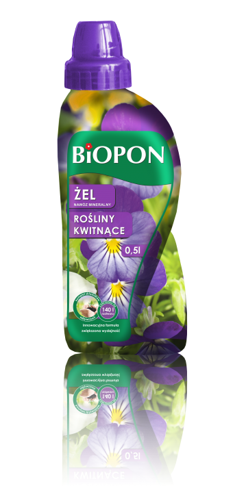 Biopon Nawóz mineralny w żelu do roślin kwitnących 0,5L (1282)